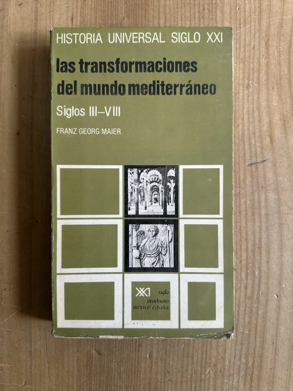 Tapa de Las transformaciones del mundo mediterraneo - Maier (2m1)