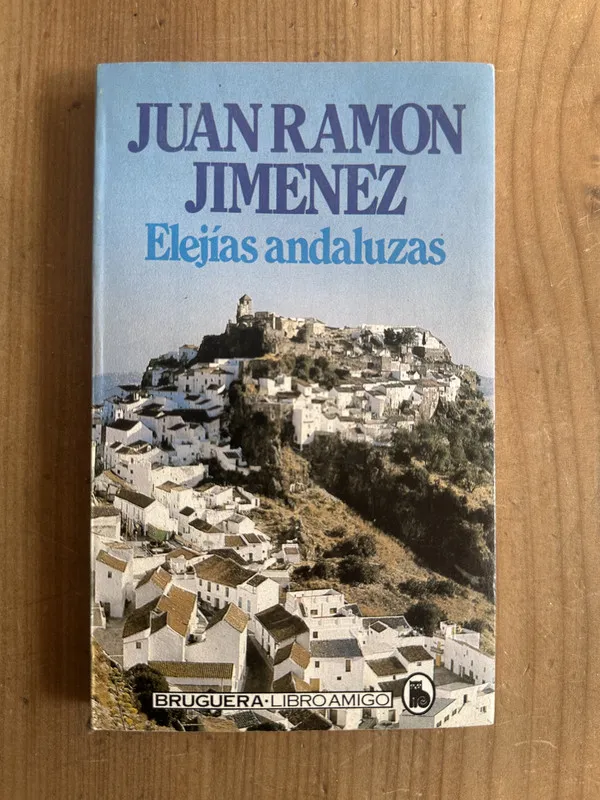 Tapa de Elejias andaluzas - Jimenez, Juan Ramon (2m1)
