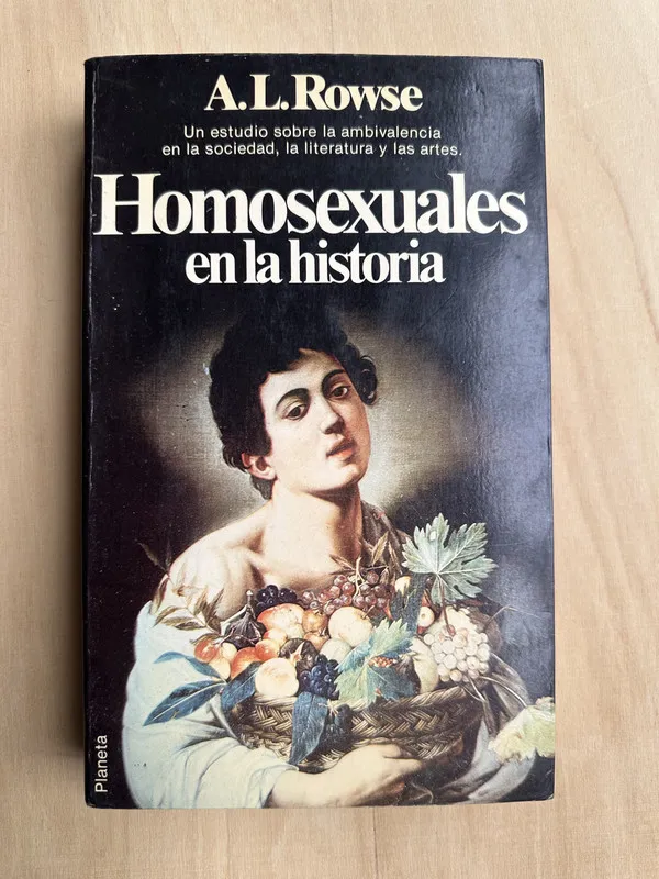 Tapa de Homosexuales en la historia - Rowse, A. L. (2n5)