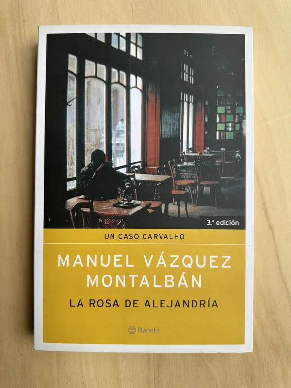Tapa de La rosa de alejandria - Vazquez Montalban, Manuel (2n5)