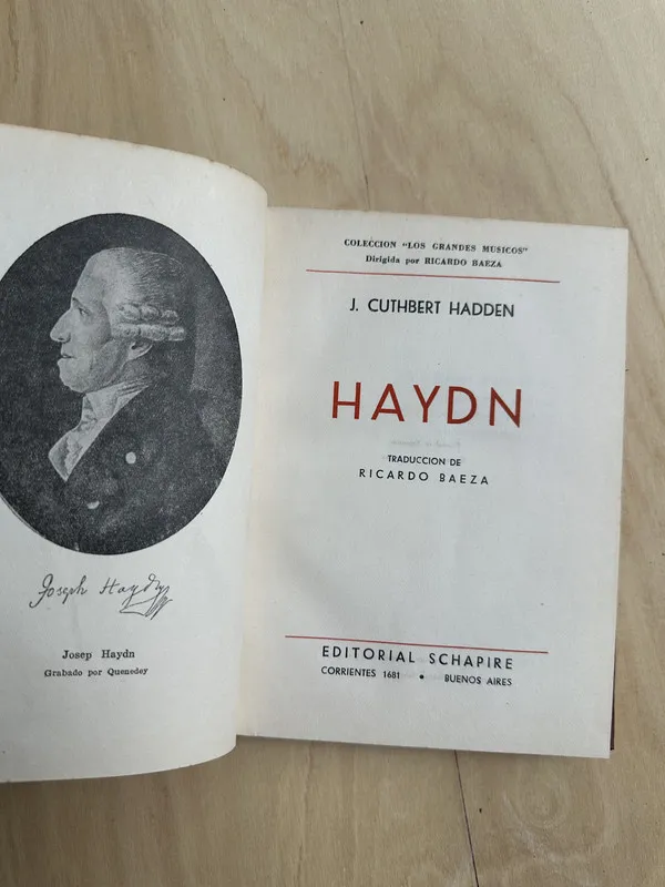 Haydn - Hadden, Cuthbert (2n5)
