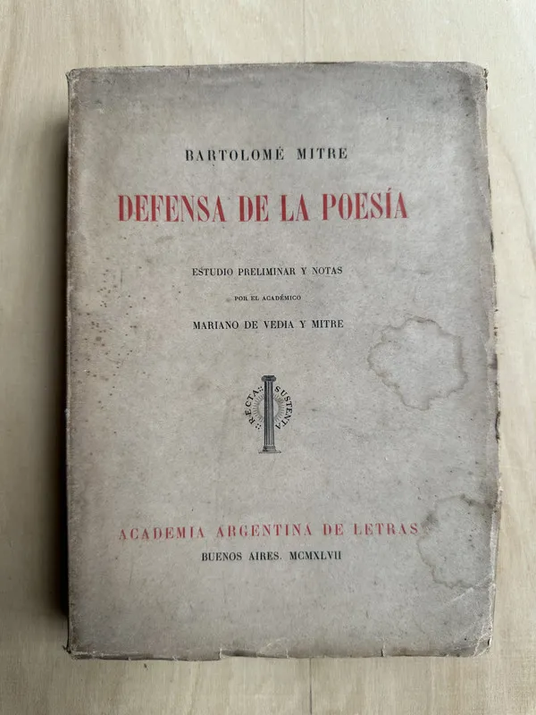 Defensa de la poesia - Mitre, Bartolome (2n4)