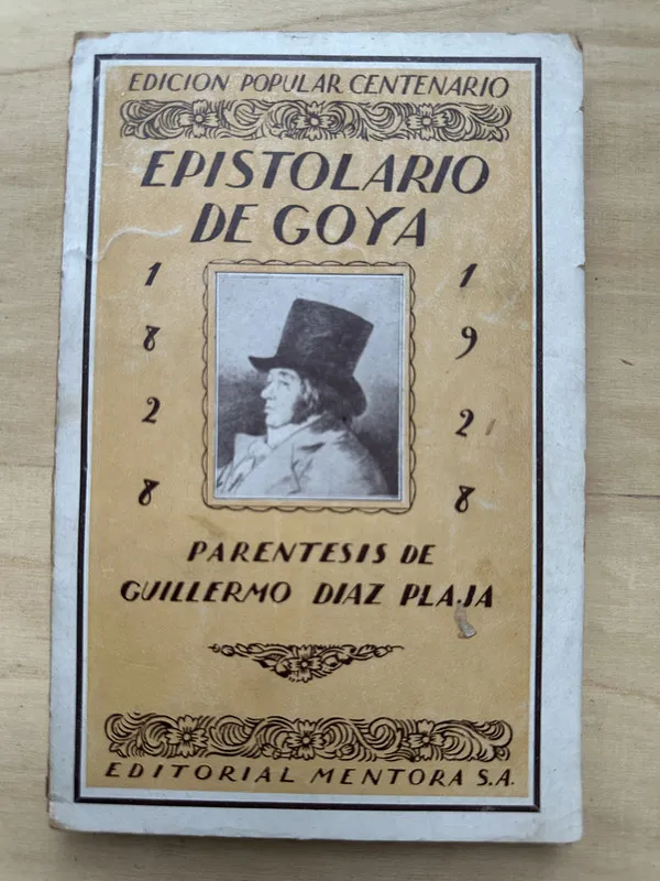 Epistolario de Goya - (2n4)