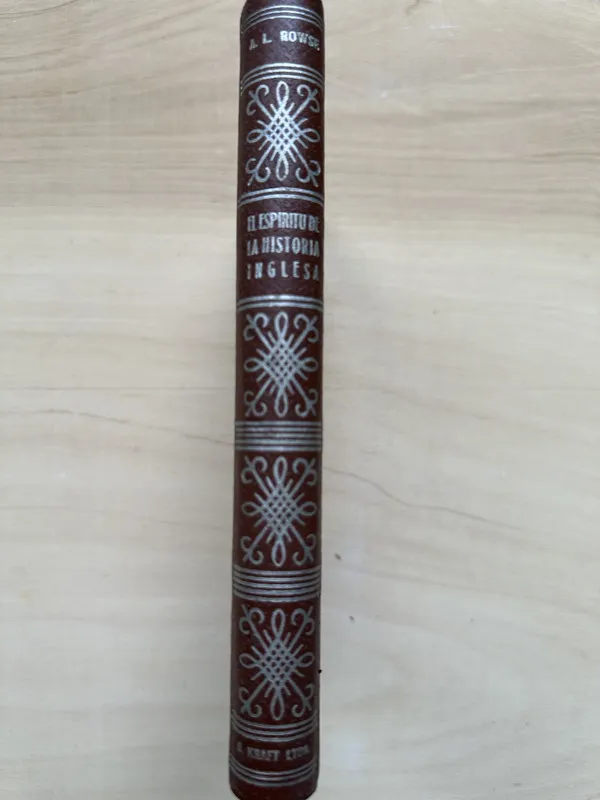 El espiritu de la historia inglesa - Rowse, A. L. (2n3)