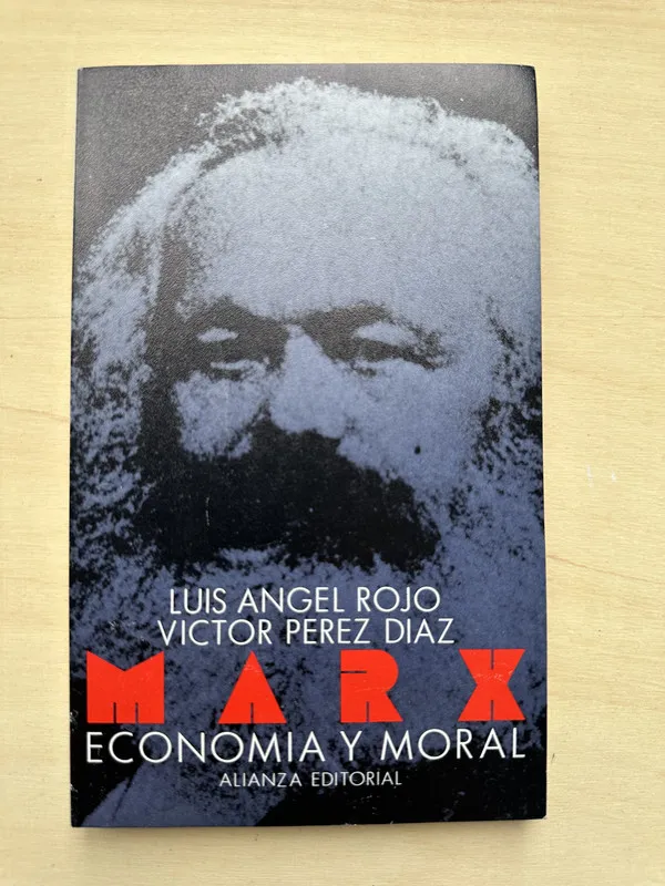 Marx. Economia y moral - Rojo; Perez Diaz (2n3)