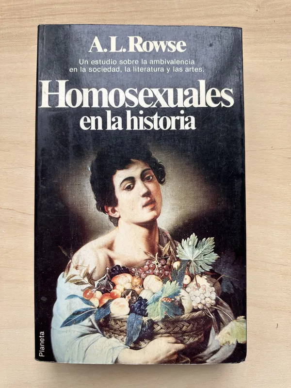 Tapa de Homosexuales en la historia - Rowse, A. L. (2n3)