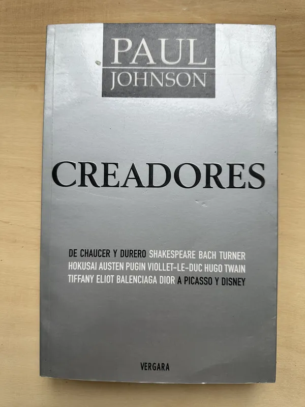 Tapa de Creadores - Johnson, Paul (2n2)