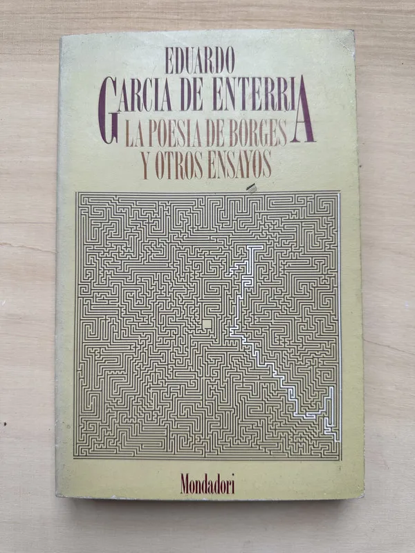 La poesia de Borges y otros ensayos- Garcia de Enterria (2n