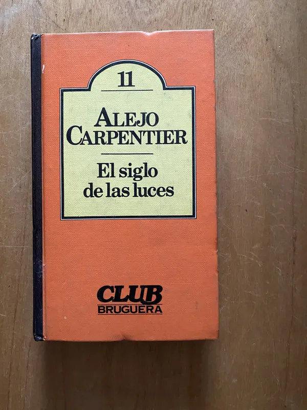Tapa de El siglo de las luces - Carpentier, Alejo (2cf)