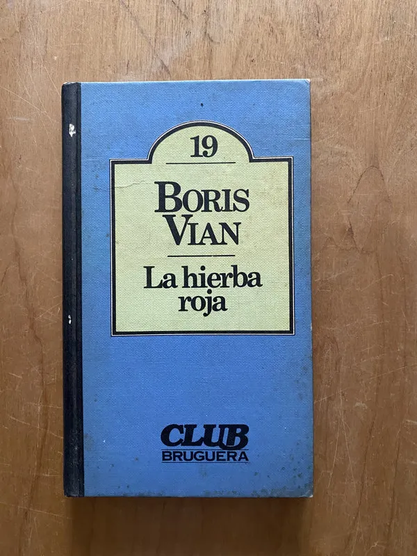 Tapa de La hierba roja - Vian, Boris (2cf)