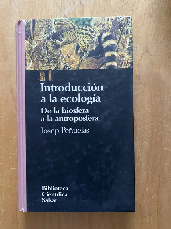 Introduccion a la ecologia - Peñuelas, Josep (2cf)