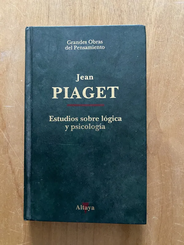 Estudios sobre logica y psicologia - Piaget, Jean (2cf)