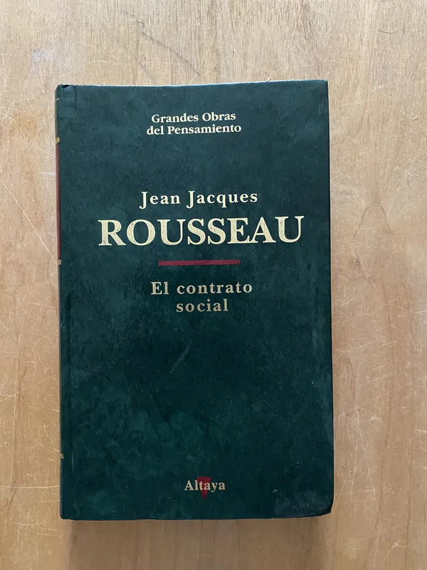 El contrato social - Rousseau, Jean Jacques (2cf)