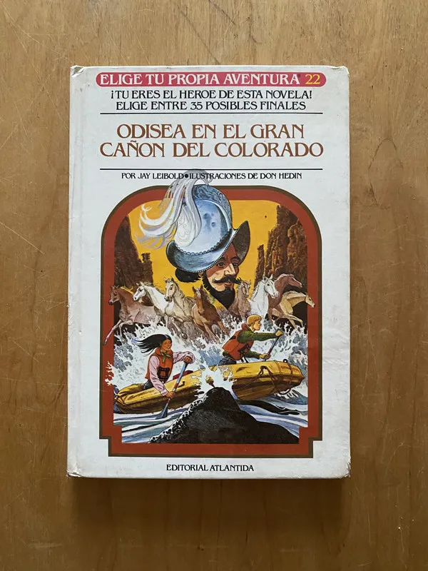 Tapa de Odisea en el gran cañon del colorado - Leibold, Jay (2cf)