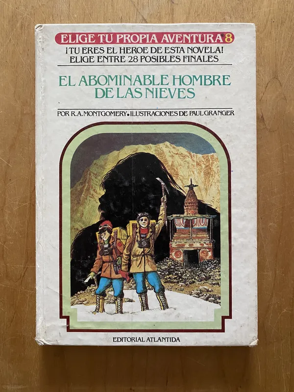 Tapa de El abominable hombre de las nieves - Montgomery (2cf)