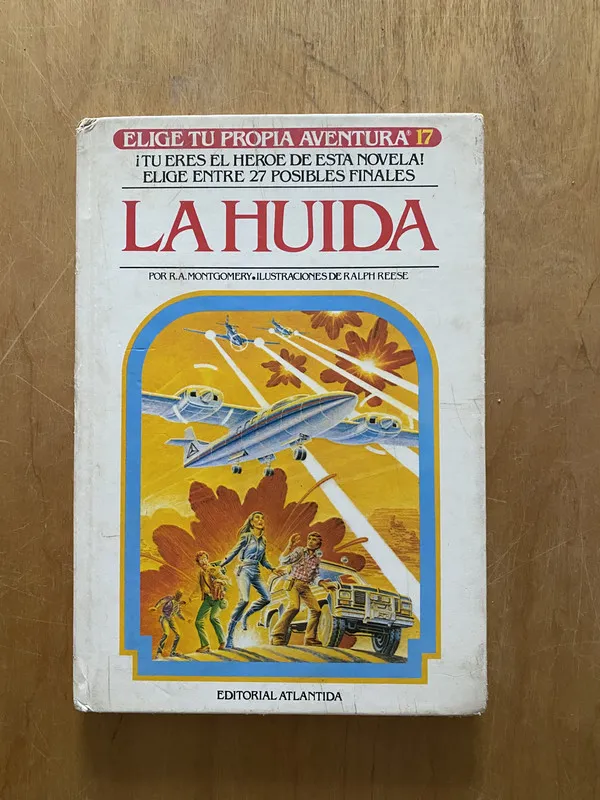 Tapa de La huida - Montgomery (2cf)