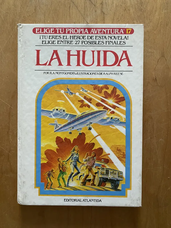Tapa de La huida b - Montgomery (2cf)