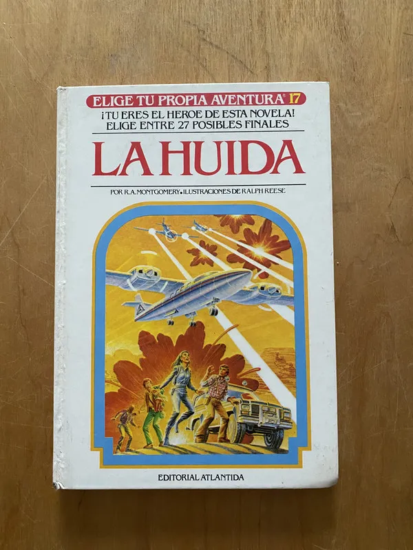 Tapa de La huida c - Montgomery (2cf)