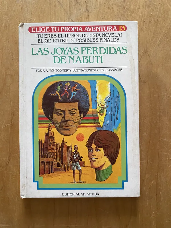 Tapa de Las joyas perdidas de Nabuti b - Montgomery (2cf)