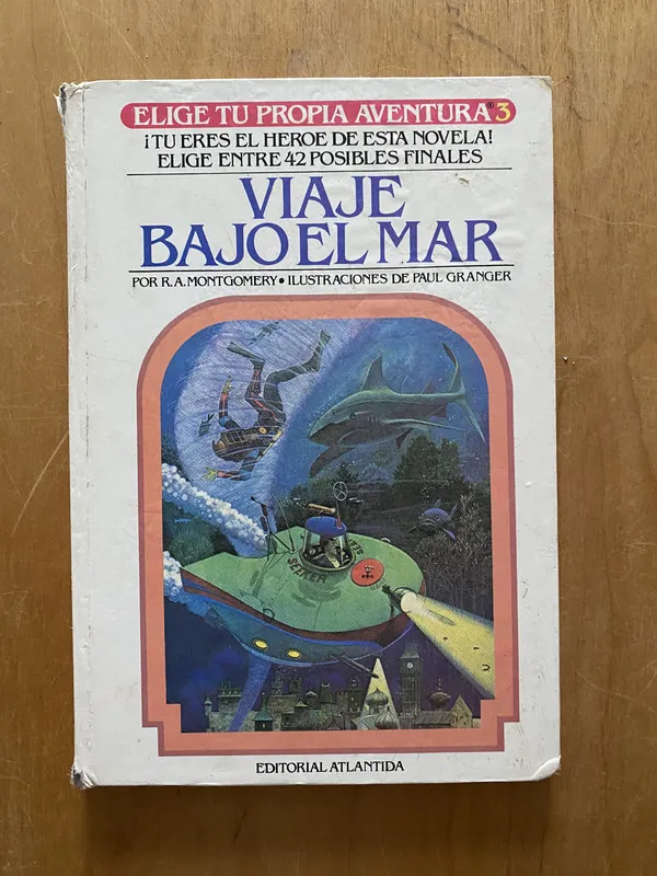 Tapa de Viaje Bajo el mar - Montgomery (2cf)