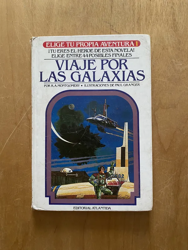 Tapa de Viaje por las galaxias - Montgomery (2cf)