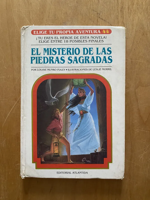 Tapa de El misterio de las piedras sagradas - Munro Foley (2cf)