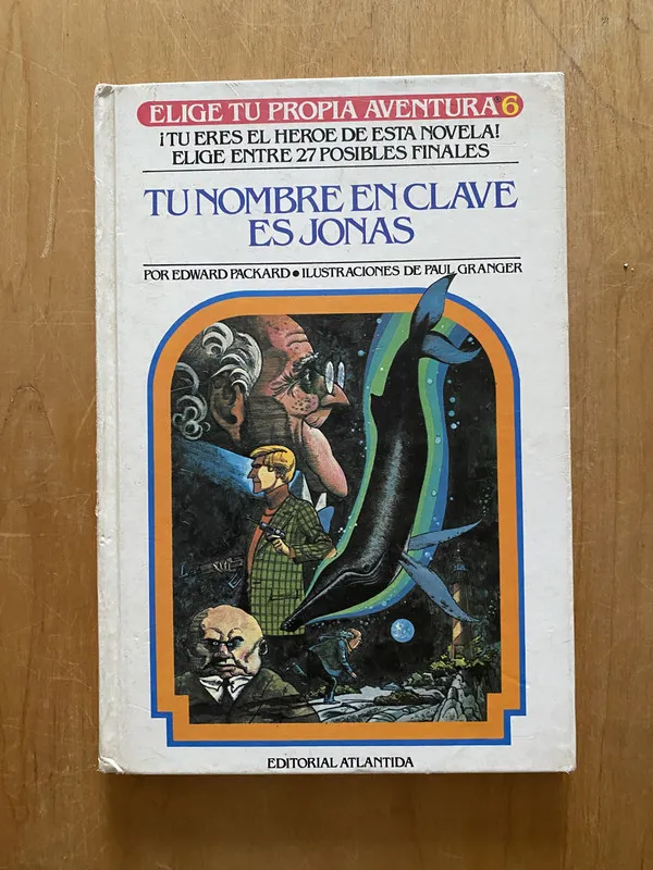 Tapa de Tu nombre en clave es Jonas c - Packard, Edward (2cf)