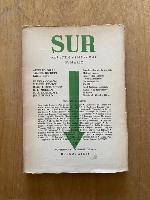 Revista sur 255 - Ocampo, Victoria (2cf)
