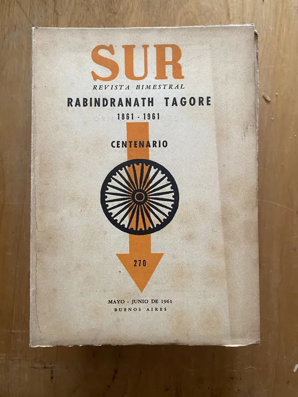 Tapa de Revista sur 270 Rabindranath Tagore bv - Ocampo (2cf)
