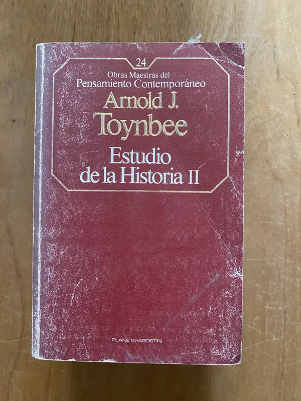 Tapa de Estudio de la historia II - Toynbee, Arnold (2cf)