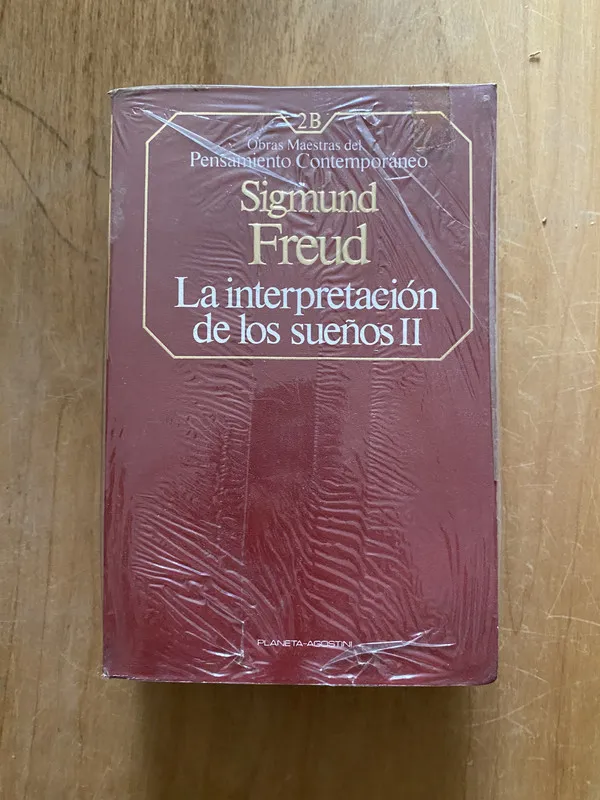 Tapa de La interpretacion de los sueños 2 - Freud, Sigmund (2cf)