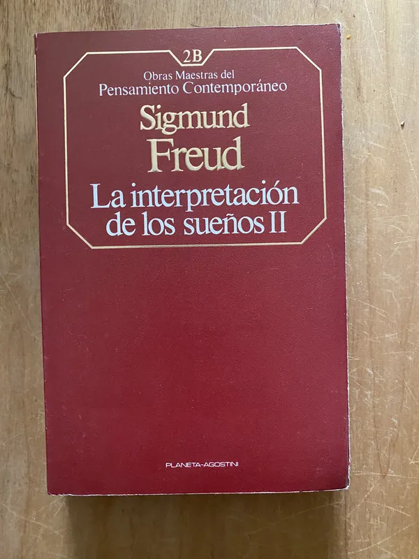 Tapa de La interpretacion de los sueños 2 - Freud, Sigmund (2cf)