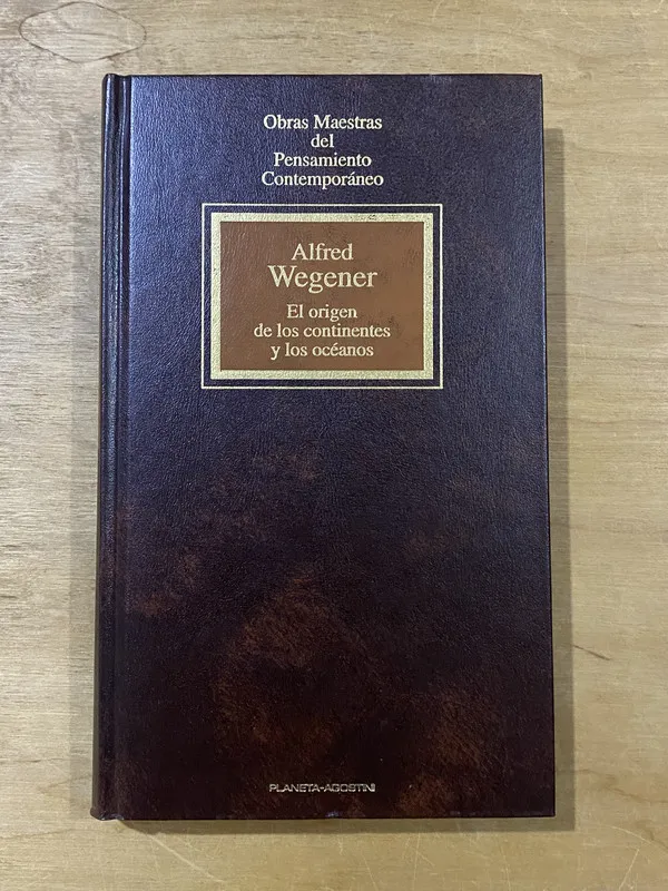 Tapa de El origen de los continentes y los oceanos - Wegener (2cf)