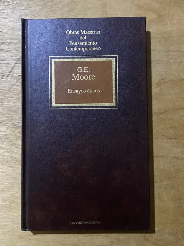 Ensayos eticos - Moore, G.E. (2cf)