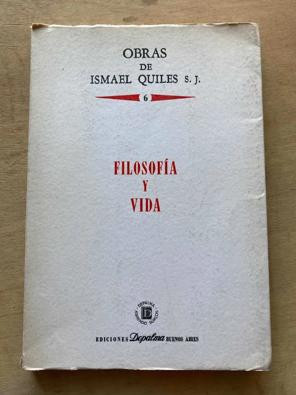Filosofia Y Vida - Quiles, Ismael (C7)