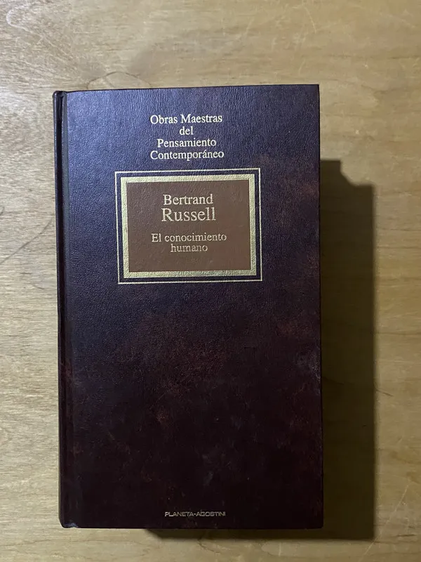 El conocimiento humano - Russell, Bertrand (2cf)