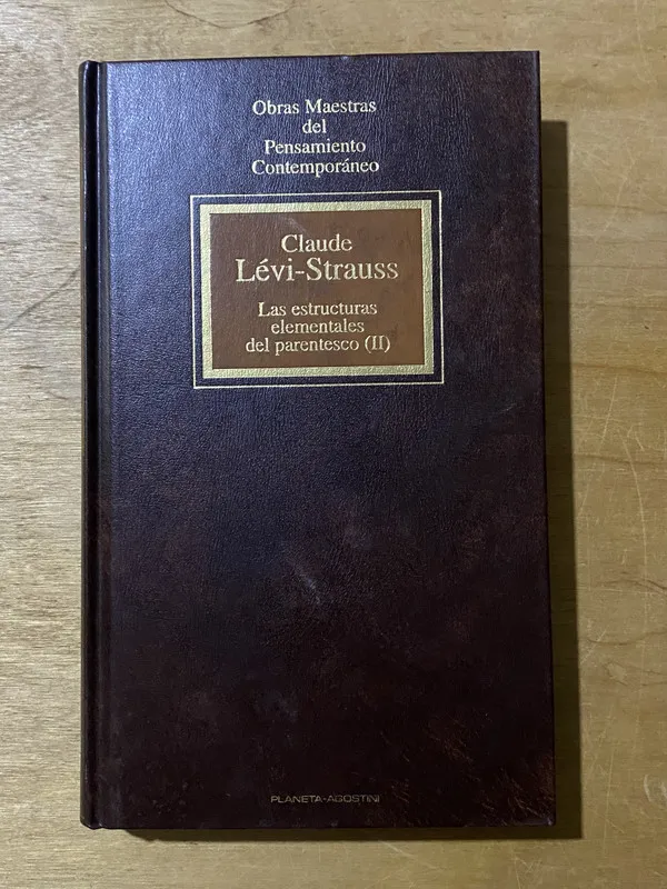 Tapa de Las estructuras elem. del parentesco ii - Levi Strauss (2cf
