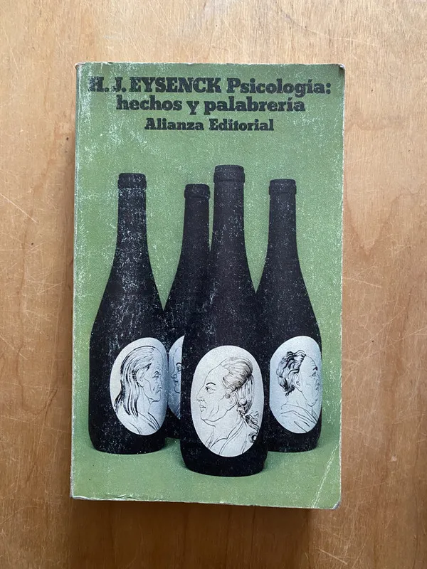 Tapa de Psicologia: Hechos y palabreria - Eysenck, H.J. (2q1)
