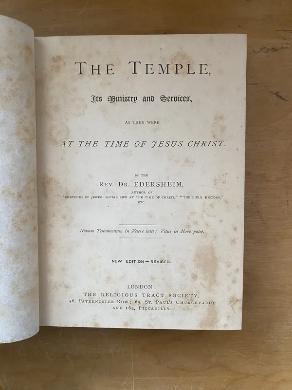 The temple its ministry and services - Edersheim, (bb2)