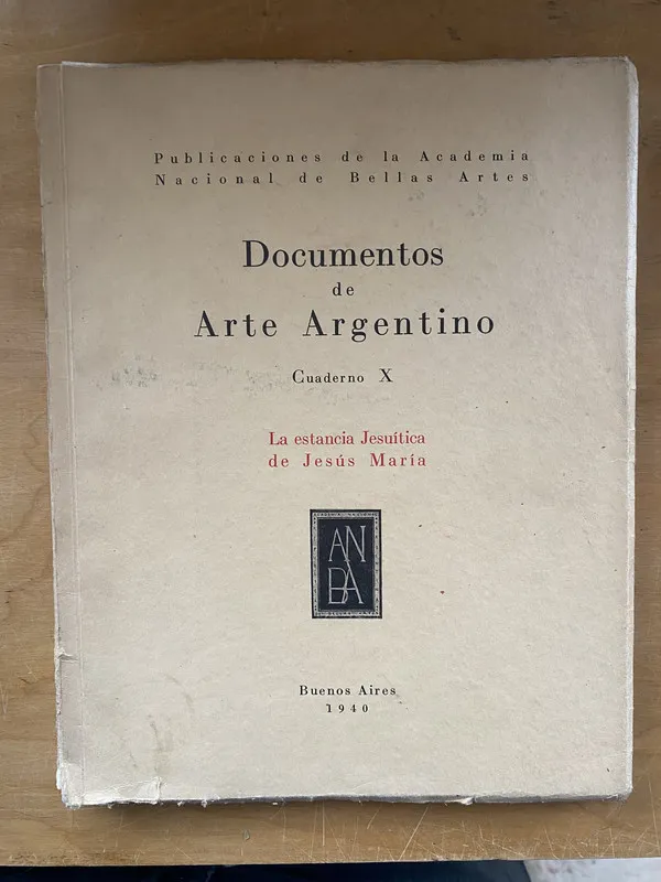 Tapa de La estancia jesuitica de Jesus Maria X - Documentos de (aa1