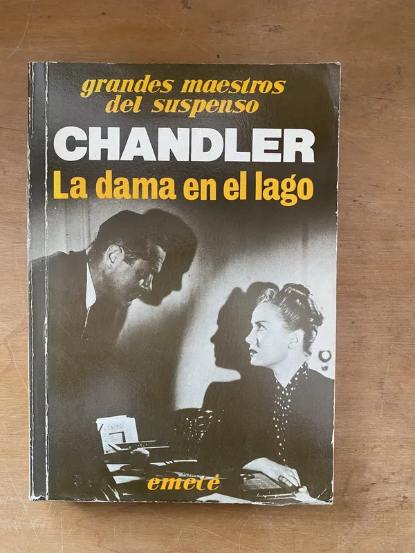 Tapa de La dama en el lago - Chandler, Raymond (aa3)