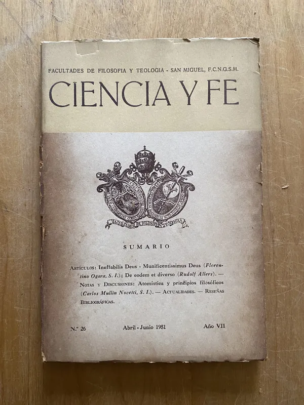 Ciencia y fe 26 - Ogara; Allers; Nocetti (2q2)