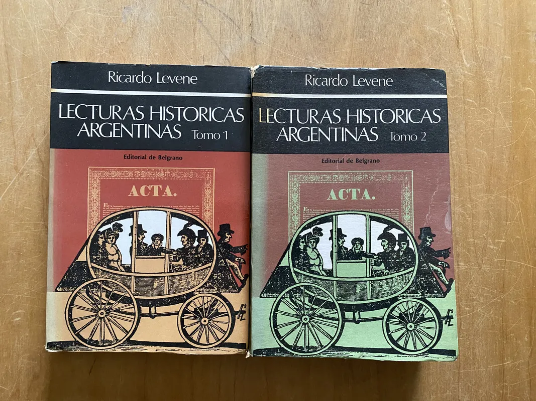 Lecturas historicas argentinas - Levene, Gabriel (2q3)