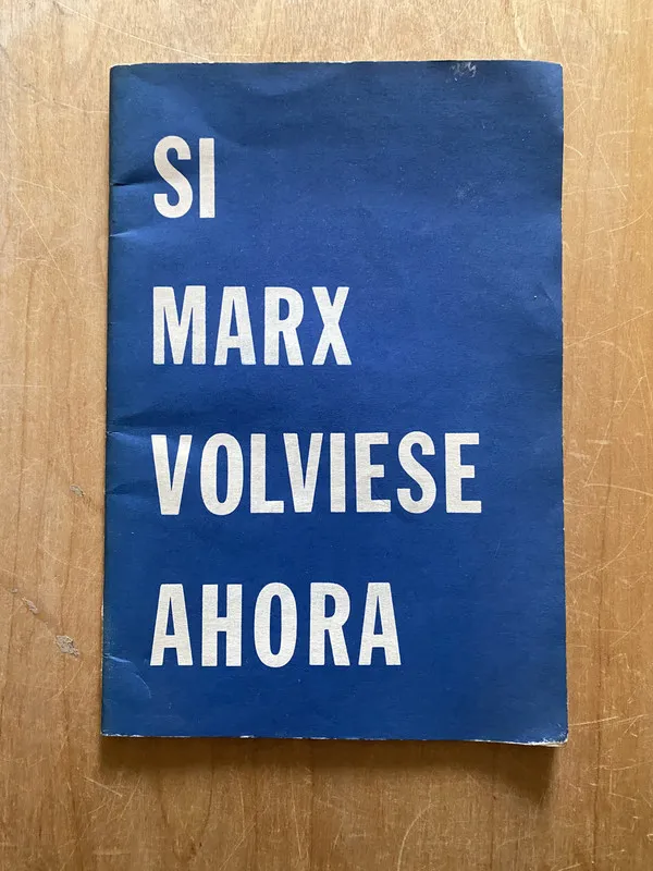 Tapa de Si marx volviese ahora - Berle, Adolf (2q3)