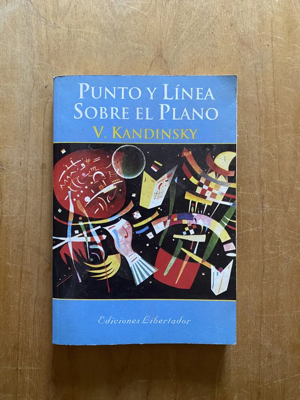 Tapa de Punto y linea sobre el plano - Kandinsky, (2q4)