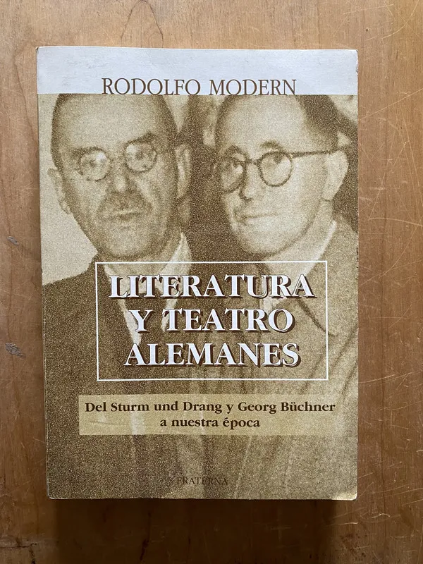Literatura y teatro alemanes - Moder, Rodolfo (2q4)