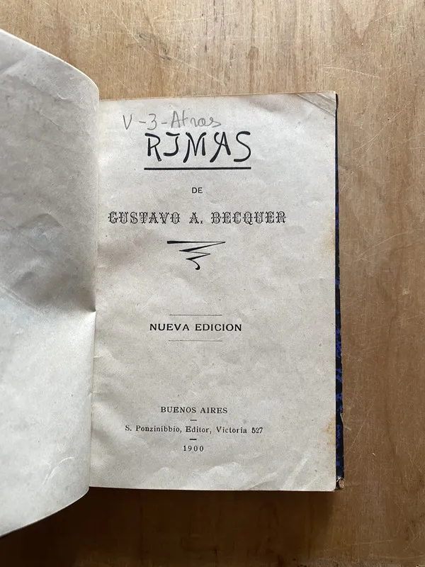 Rimas - Becquer, Gustavo (2q5)