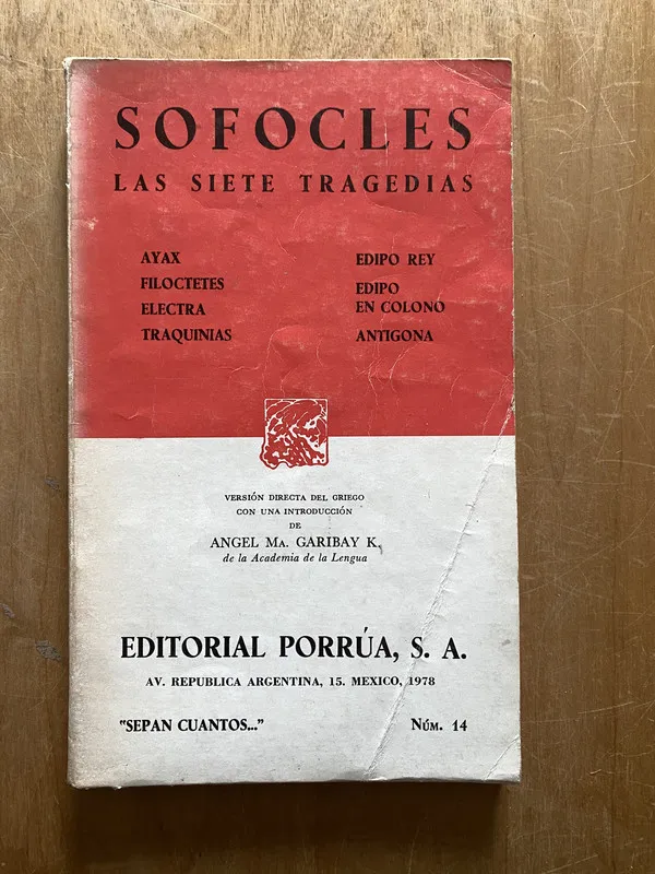 Las siete tragedias - Sofocles (2q5)
