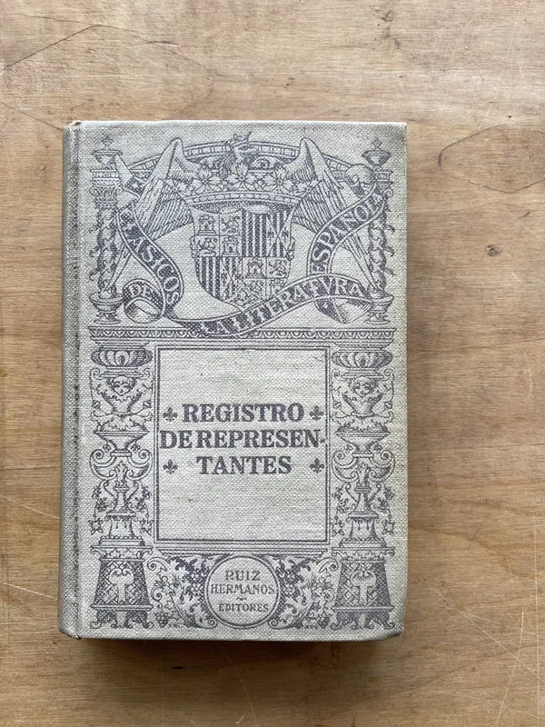 Registro de representantes - Lope de rueda (z2)