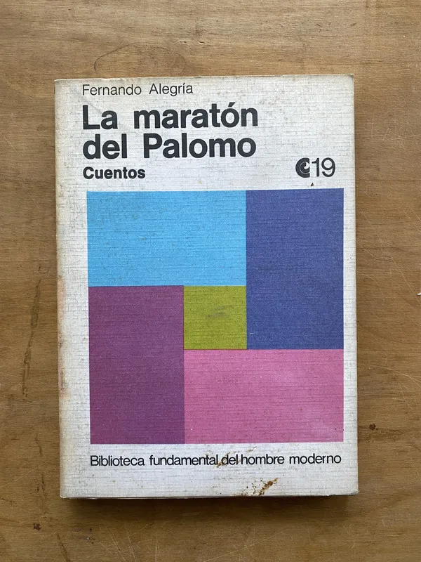 Tapa de La maraton del palomo - Alegria, Fernando (o1)